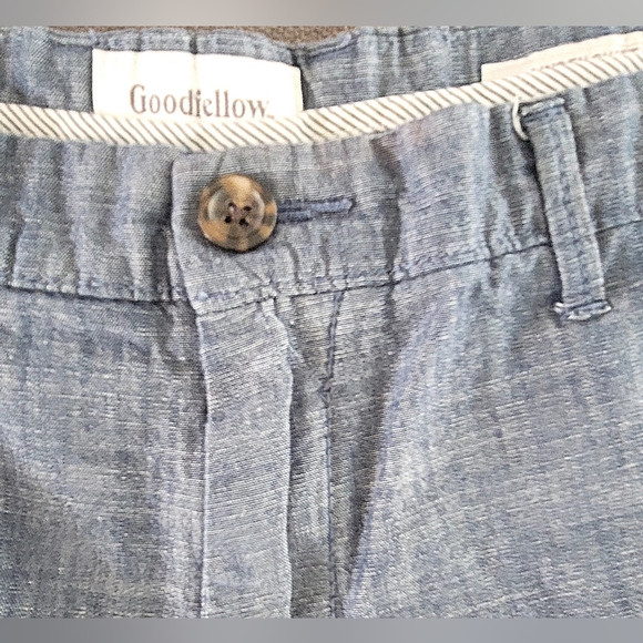 Goodfellow & Co.  Mens' Linden Blue Shorts 9" Inseam size 40 - Picture 3 of 9